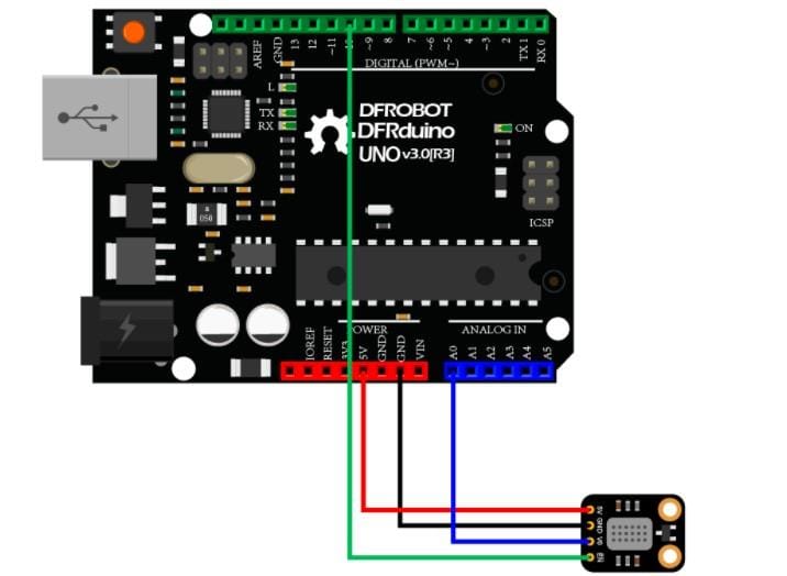 DFRobot Fermion MEMS Gas Sensor - MiCS-2714 (Breakout)